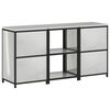 vidaXL Ensemble de rangement cuisine 3 pcs Argent&eacute; Acier galvanis&eacute;