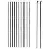 vidaXL Cl&ocirc;ture en treillis m&eacute;tallique anthracite 1,8x25 m