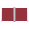 vidaXL Auvent lat&eacute;ral r&eacute;tractable 170 x 600 cm Rouge