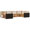 vidaXL Ensemble de canap&eacute;s d'ext&eacute;rieur 6 pcs Naturel