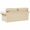 vidaXL Canap&eacute; Cr&egrave;me Dimensions globales: 175 x 82 x 80 cm (l x P x H)