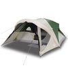 vidaXL Tente de cabine familiale 6 personnes vert imperm&eacute;able