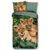 Good Morning Housse de couette enfant LION CUBS 140x200/220 cm