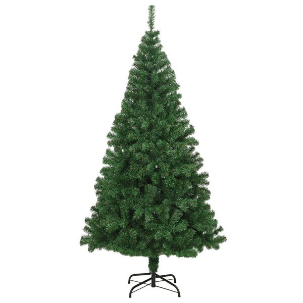 vidaXL Arbre de Noël artificiel avec branches épaisses vert 180 cm PVC