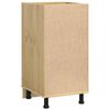 vidaXL Armoire avec tiroir Miel 40 x 46 x 81,5 cm Pin massif