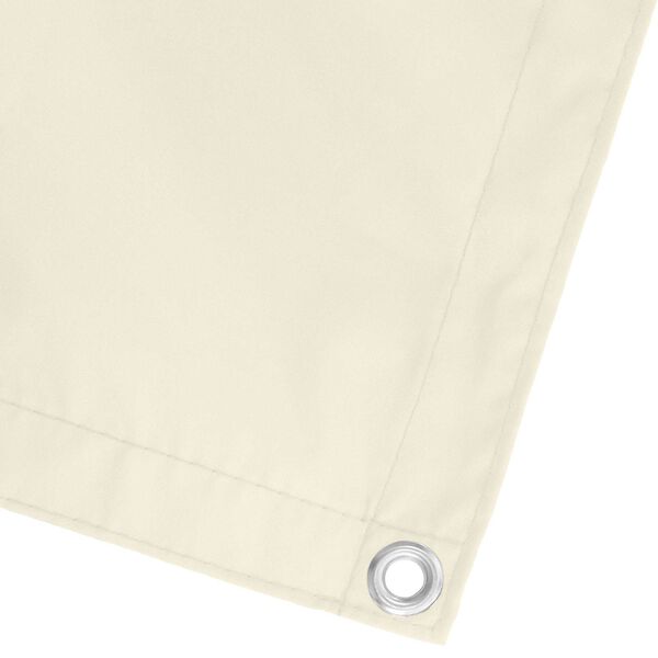 vidaXL &Eacute;cran de balcon Cr&egrave;me 100 x 800 cm Tissu Oxford