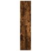 vidaXL Bibliothèque chêne fumé 60x24x109 cm bois d'ingénierie