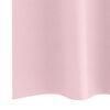 vidaXL Rideaux occultants avec anneaux 2 pcs Rose b&eacute;b&eacute; 175 x 140 cm