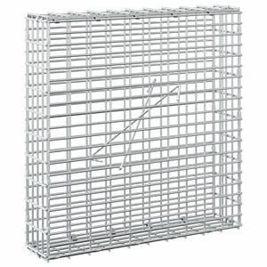 vidaXL Gabion avec fil de 3,5 mm et maille de 5x2,5 cm 50x10x50 cm