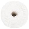 vidaXL Corde de bateau Blanc complet 6 mm 500 m Polypropyl&egrave;ne