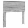 vidaXL Lit de Rangement Gris Sonoma 100 x 200 cm Bois d'ing&eacute;nierie