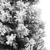 vidaXL Sapin de No&euml;l artificiel Vert 210 cm PVC et acier et plastique