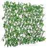 vidaXL Treillis de lierre artificiel extensible vert 186x30 cm