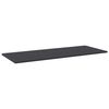 vidaXL Panneaux de biblioth&egrave;que 4 pcs Gris 100x40x1,5 cm Agglom&eacute;r&eacute;