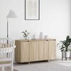 vidaXL Buffet Ch&ecirc;ne Sonoma 135 x 41 x 75 cm Bois d'ing&eacute;nierie