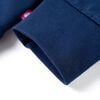 Sweatshirt pour enfants bleu marine 104