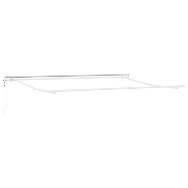 vidaXL Auvent r&eacute;tractable automatique bordeaux 500x300 cm