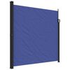 vidaXL Auvent lat&eacute;ral r&eacute;tractable bleu 200x500 cm