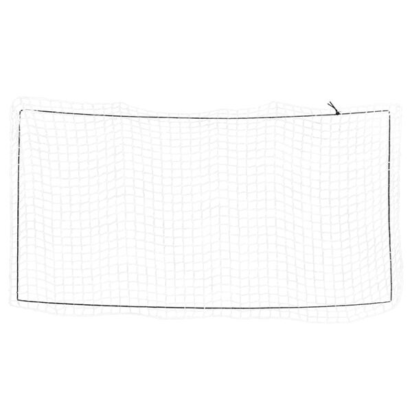 vidaXL Filet pour remorque avec corde &eacute;lastique blanc 4x2 m PP