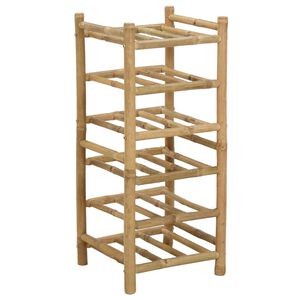 vidaXL &Eacute;tag&egrave;re &agrave; vin Bambou Naturel
