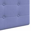vidaXL T&ecirc;te de lit suspendue Bleu denim 100 x 55 x 5 cm tissu