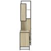 vidaXL Ensemble de meubles de salle de bain 3 pcs ch&ecirc;ne sonoma