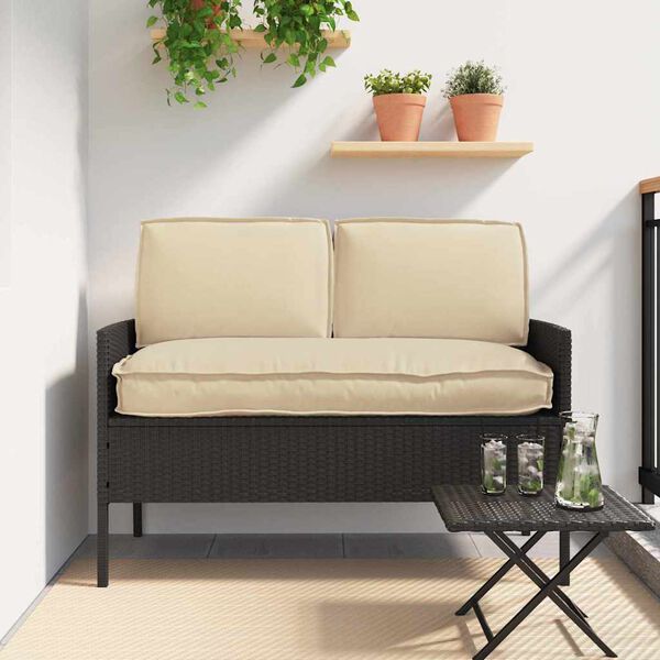 vidaXL Set de coussins de palette 3 pcs Beige 120 x 60 x 12 cm