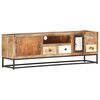 vidaXL Meuble TV 120 x 30 x 40 cm Bois de r&eacute;cup&eacute;ration massif