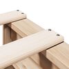 vidaXL Lit biblioth&egrave;que sans matelas 75x190 cm bois de pin massif