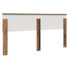 vidaXL T&ecirc;te de lit Bois Ancien 140 cm Bois d'ing&eacute;nierie