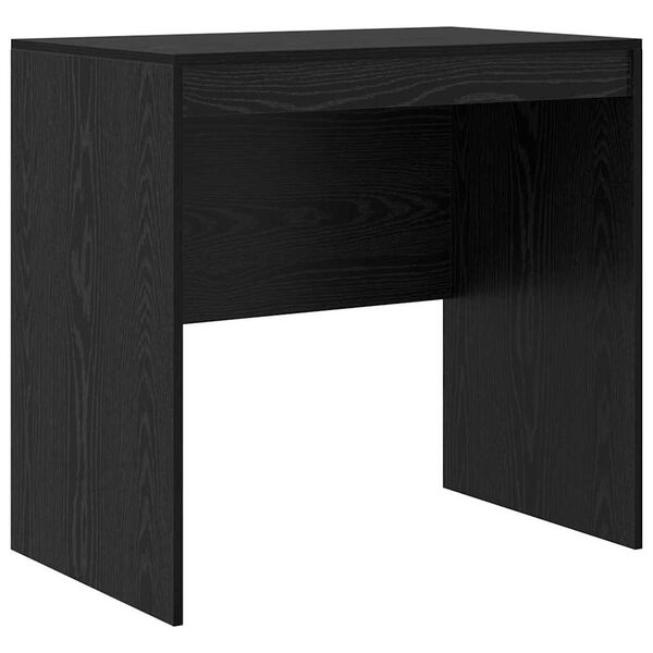 vidaXL Bureau Ch&ecirc;ne noir 80 x 50 x 76 cm