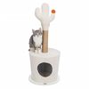 TRIXIE Nid agr&eacute;able pour chat avec cactus 36x84 cm Cr&egrave;me