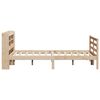 vidaXL Cadre de lit avec t&ecirc;te de lit sans matelas 140x190 cm