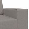 vidaXL Canap&eacute;-Lit 200cm Taupe tissu