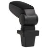 vidaXL Accoudoir de voiture noir 14x33x(32-48,5) cm ABS