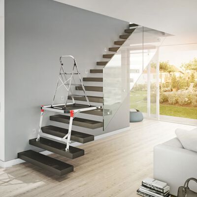 Hailo Plateforme d'escalier TP1 Aluminium