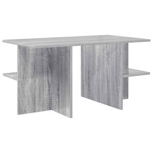 vidaXL Table basse Sonoma gris 87 x 50 x 45 cm Bois d&rsquo;ing&eacute;nierie