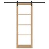 vidaXL Porte coulissante ORKDAL Naturel 83 x 232 cm