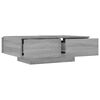 vidaXL Table basse Sonoma gris 90x60x31 cm Bois d'ing&eacute;nierie