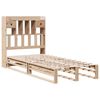 vidaXL Lit biblioth&egrave;que sans matelas 100x200 cm bois massif de pin