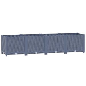 vidaXL Lit sur&eacute;lev&eacute; 160x40x38 cm Polypropyl&egrave;ne