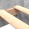 vidaXL Cadre de lit sans matelas gris b&eacute;ton 90x190cm bois d'ing&eacute;nierie