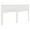 vidaXL T&ecirc;te de lit Blanc 180 cm Bois d'ing&eacute;nierie