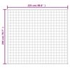 vidaXL Couverture lest&eacute;e Cr&egrave;me clair 200x225 cm 9 kg Tissu