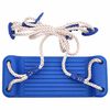 vidaXL Sièges de balançoire avec cordes 2 pcs bleu 37x15 cm PE