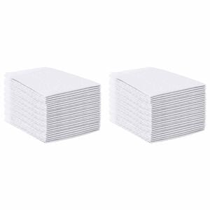 vidaXL Tapis d'entra&icirc;nement pour animaux en tissu non tiss&eacute; 50 pc