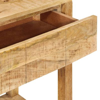 vidaXL Table console et 2 tiroirs 110x35x75 cm bois de manguier solide