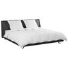 vidaXL Ensemble de Duvet avec oreiller 3 pcs Blanc Plume de canard