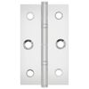 vidaXL Charni&egrave;re Uni 899 pcs Argent&eacute; 58 x 35 x 1 mm Acier