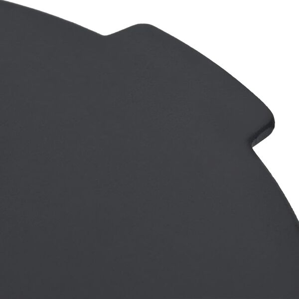 vidaXL Plaque de gril Ø44 cm Fonte